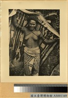 藏品(女子持樹皮布正面像)的圖片